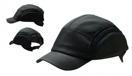 Gorra con Casquete Plástico (NEGRO)